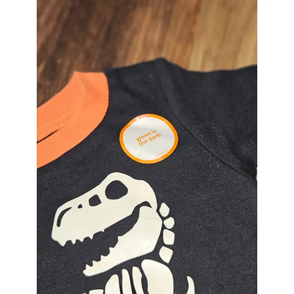 Carter's 18M Toddler Halloween Dinosaur 4pc Snug Fit Pajama Sets Just One You